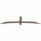 Ekena Millwork Bellingham Smooth Timber Gable Bracket, Douglas Fir, 72"W x 18"H x 1 1/2"D x 3 1/2"F, 6/12 Pitch GBW072X18X0204BEL00SDF - alternate 4